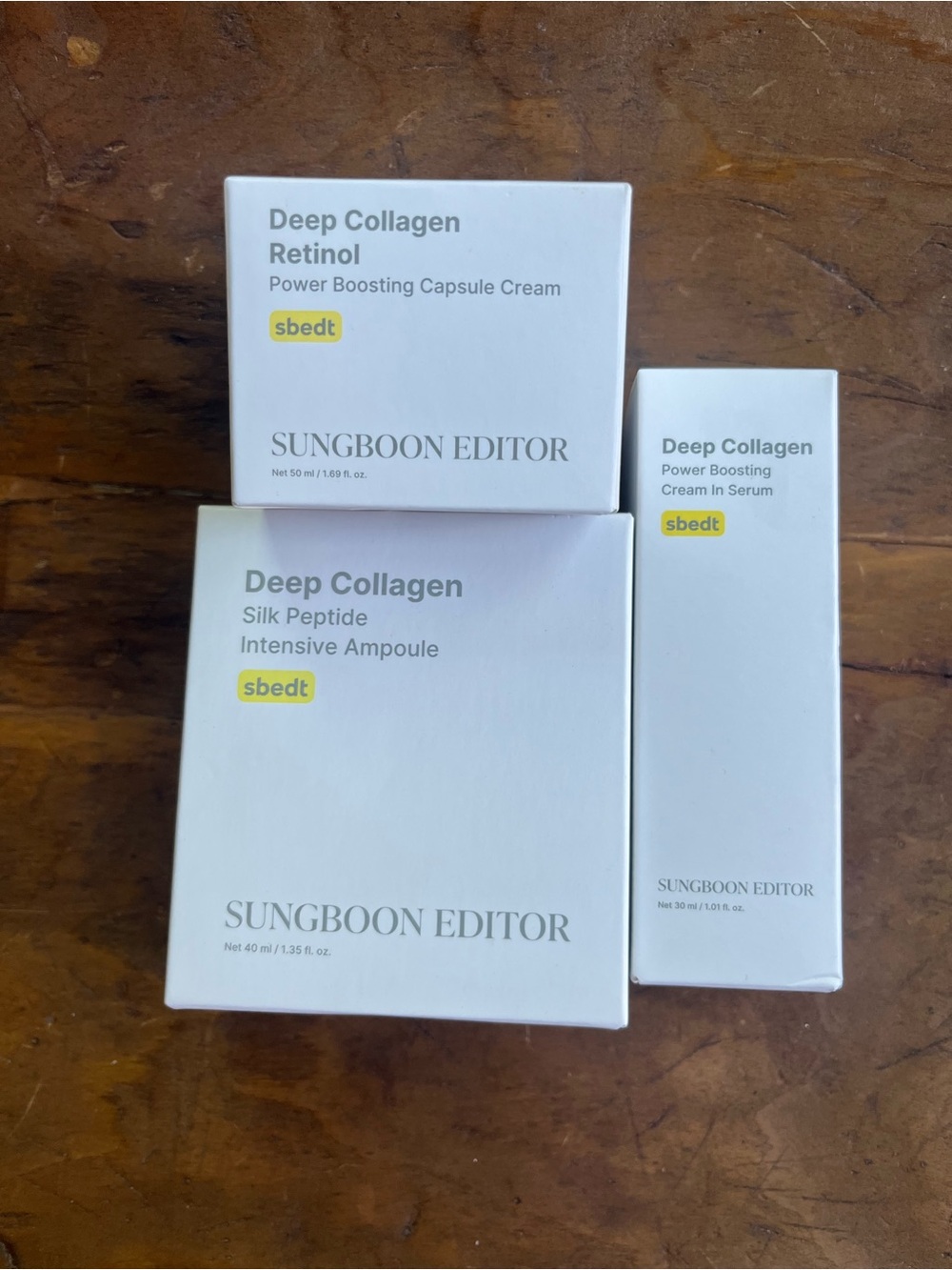 Sungboon Editor skincare trio